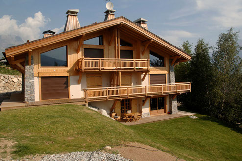 chalet en bois bbc