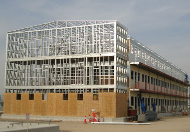 bâtiment en acier modulaire